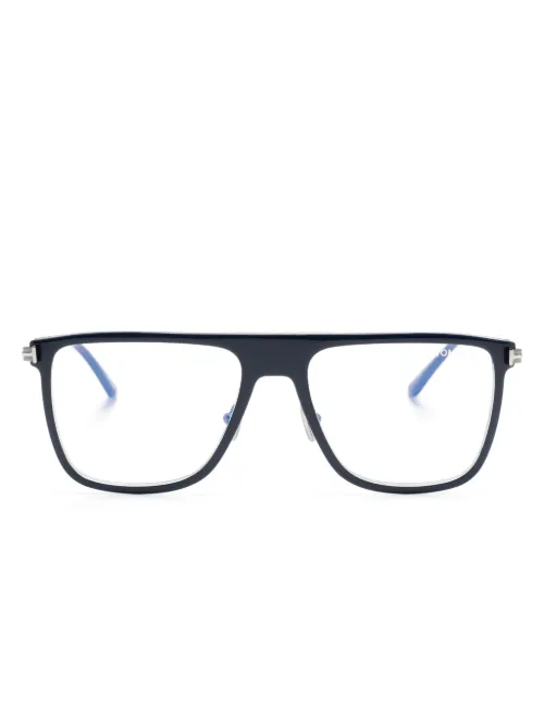 Lunettes de vue à monture pilote - TOM FORD Eyewear - Modalova
