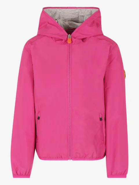 Save The Duck Kids hooded recycled polyester windbreaker