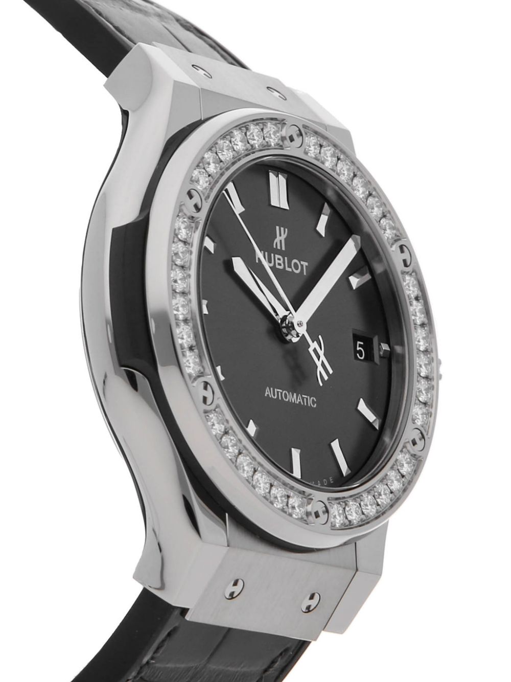 Pre-owned Hublot  Classic Fusion 38mm In Grey