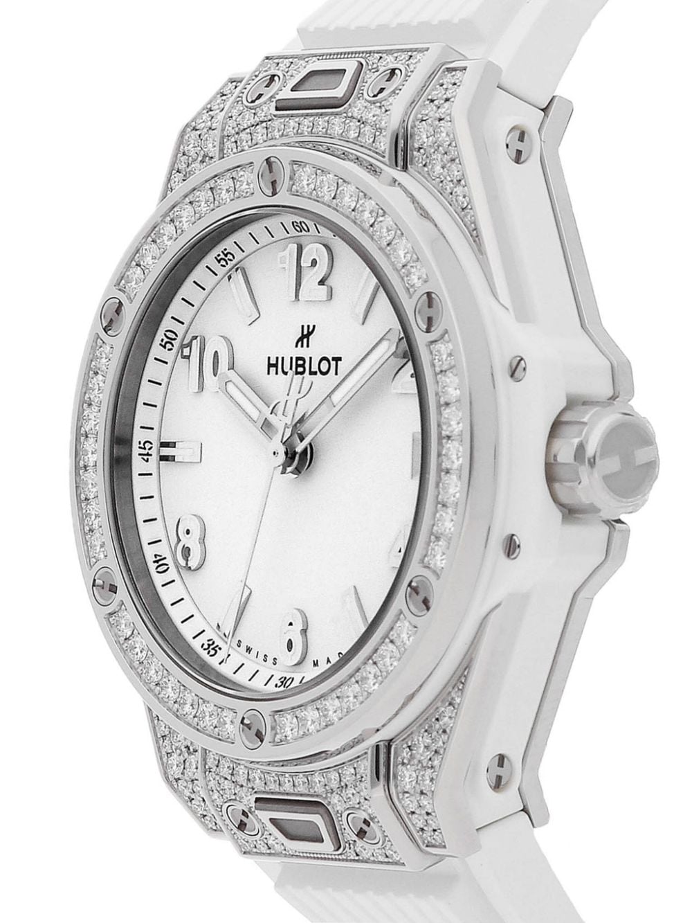 Hublot Pre-owned Big Bang One Click horloge - Wit