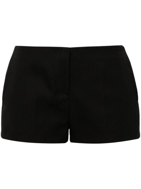 The Attico low-rise tailored mini shorts