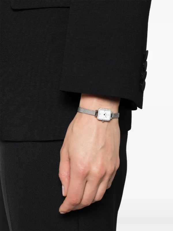 Daniel Wellington Quadro 腕時計 シルバー Quadro - Women's square watch in silver | DW