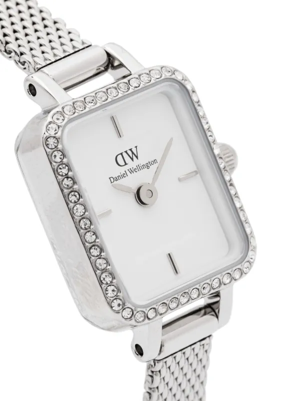 Daniel Wellington Quadro Mini Lumine 18mm 腕時計 | シルバー