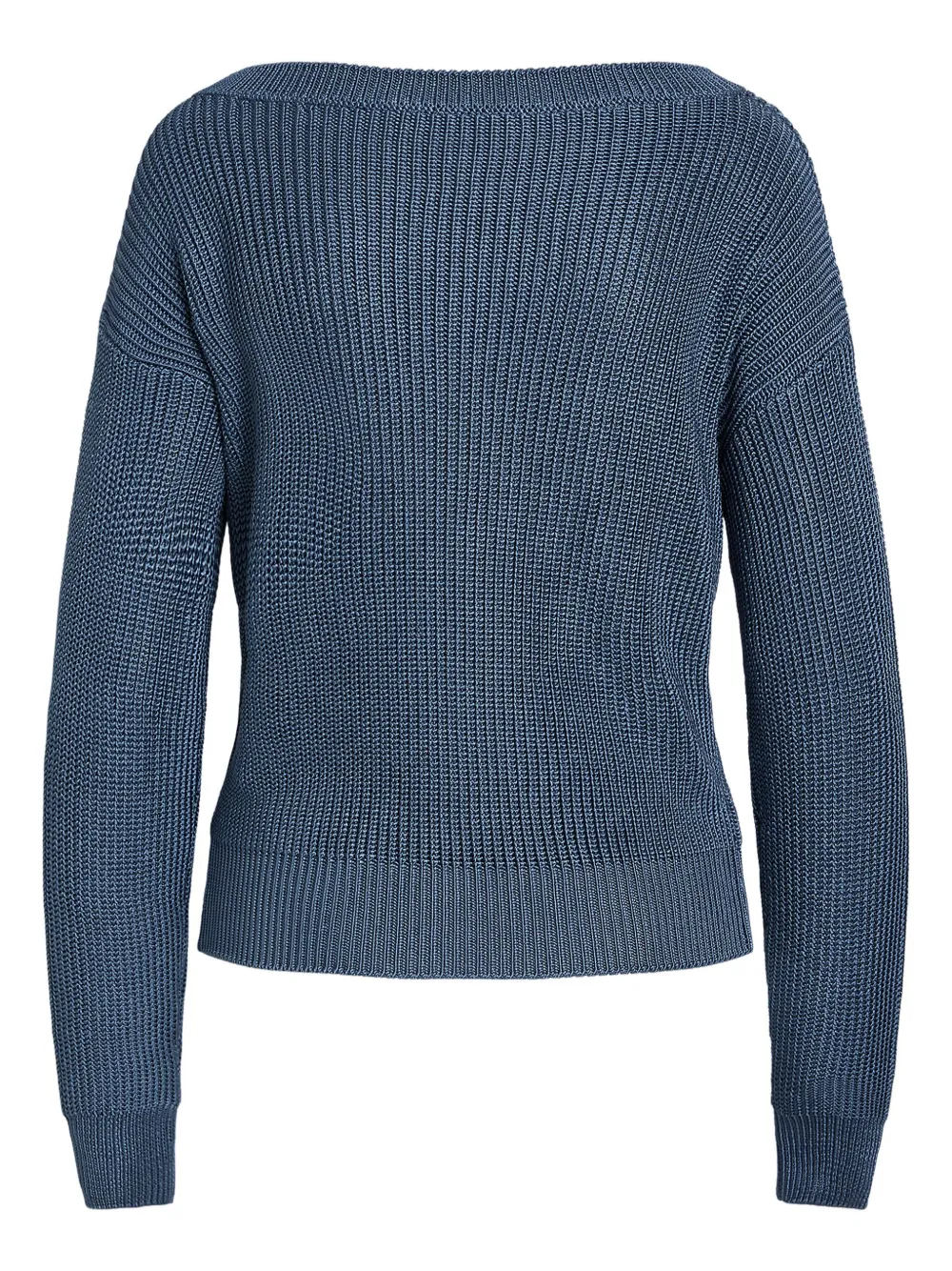 Ralph Lauren Embellished Silk Sweater In Blue