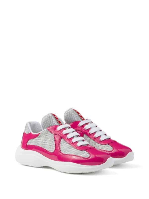 Prada America's Cup Sneakers | Pink | FARFETCH
