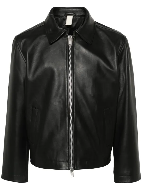 Sunflower zip-up Leather Jacket - Farfetch