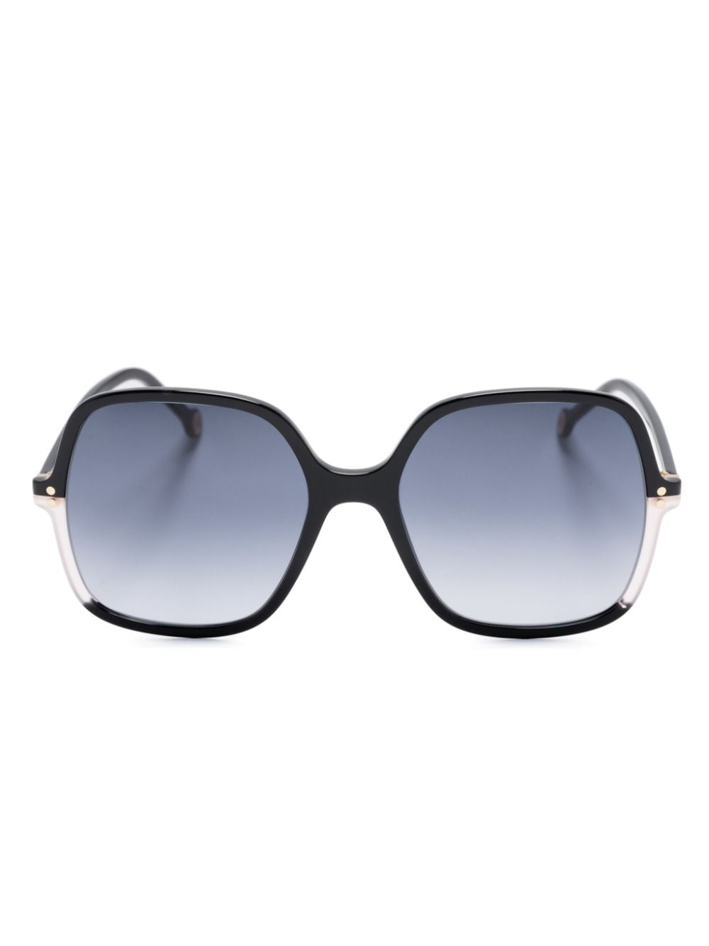 Carolina Herrera Oversize-frame Sunglasses In Black