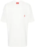 Vision Of Super flame-embroidered T-shirt - White