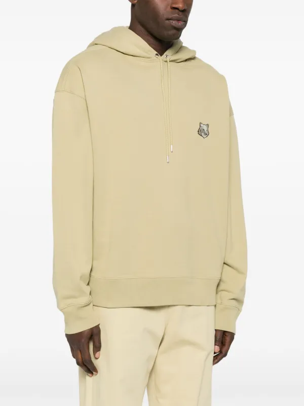 Maison Kitsuné Bold Fox Head-patch Hoodie | Neutrals
