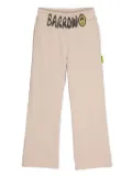 Barrow kids logo-print track pants - Neutrals