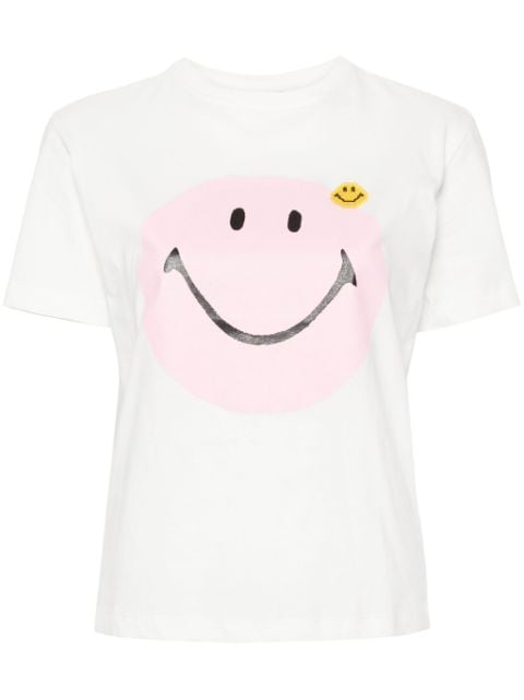 Joshua Sanders T-Shirt mit Smile-Print