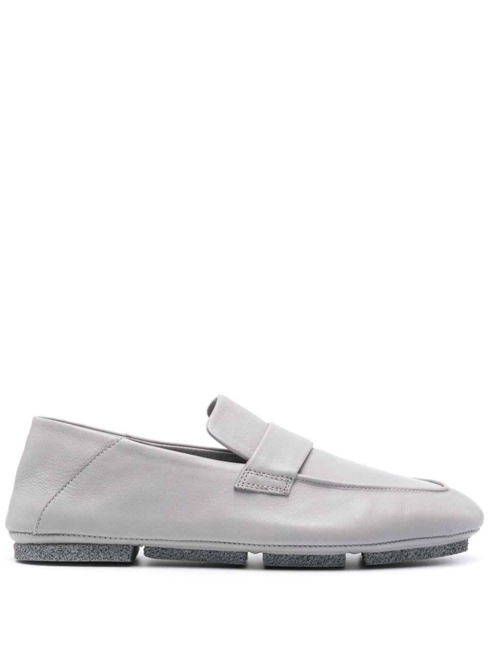 Officine Creative C-side Nappa Leather Loafers In Grey