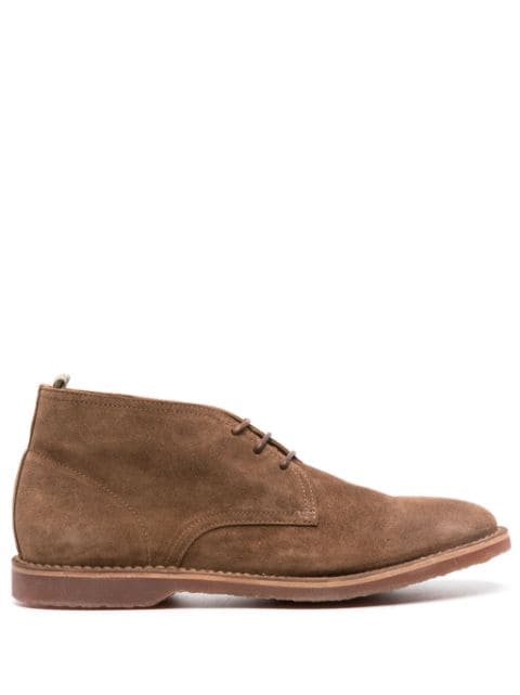 Officine Creative Kent 004 suede ankle boots