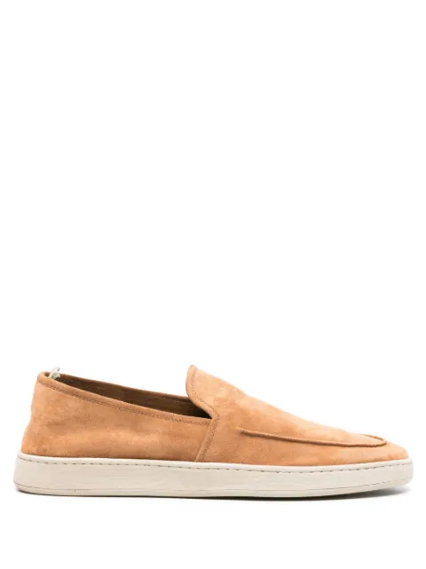 Officine Creative slip-on suede sneakers