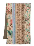 Pierre-Louis Mascia Aloesta mix-print silk scarf - Neutrals