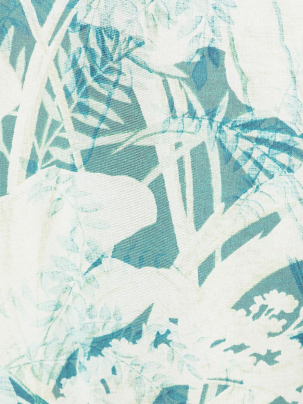 Pierre-Louis Mascia Aloestra zijden sjaal met bloemenprint Groen