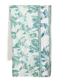Pierre-Louis Mascia Aloesta floral-print silk scarf - Green