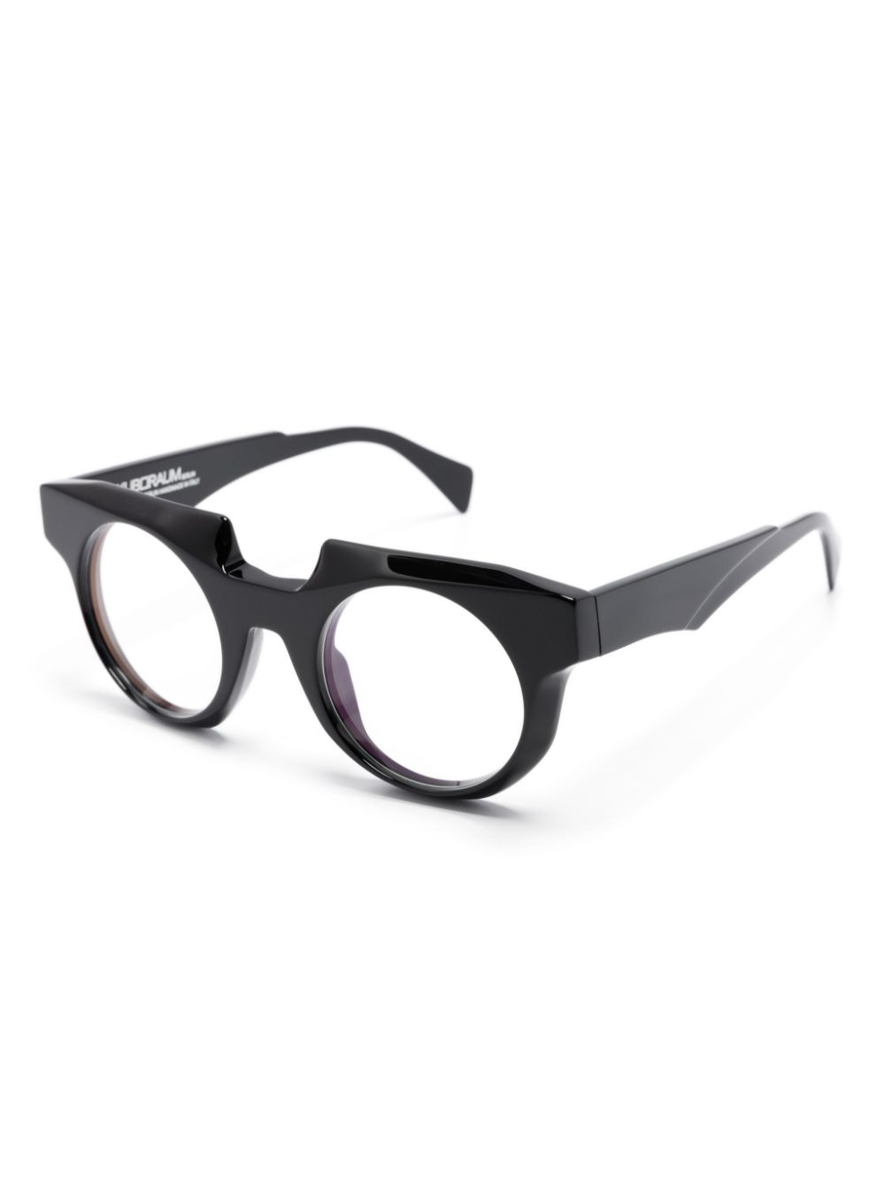 Kuboraum U1 bril met geometrisch montuur - Zwart