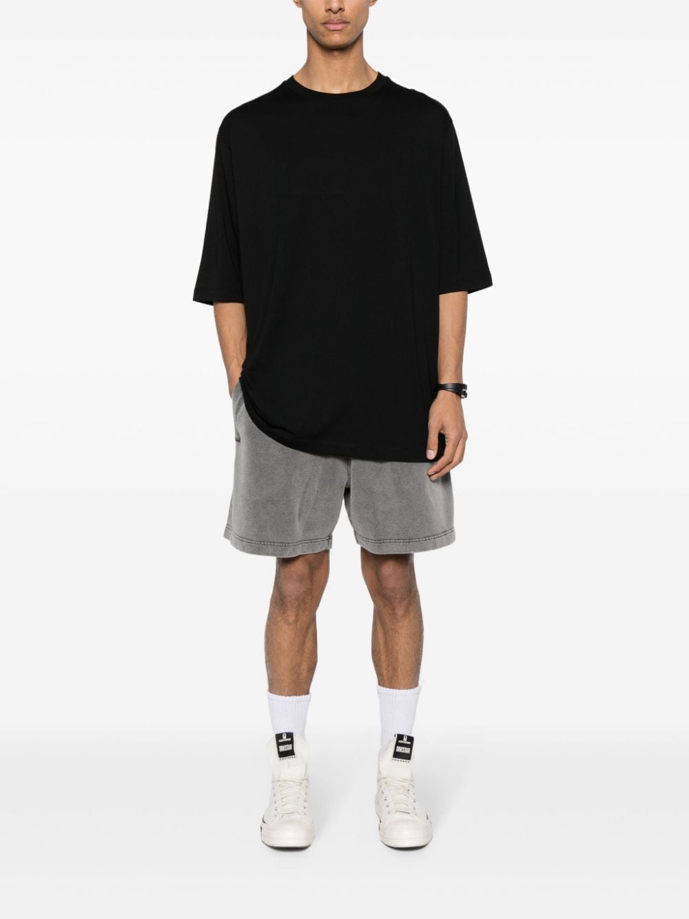 Shop Thom Krom Crew-neck T-shirt In Black