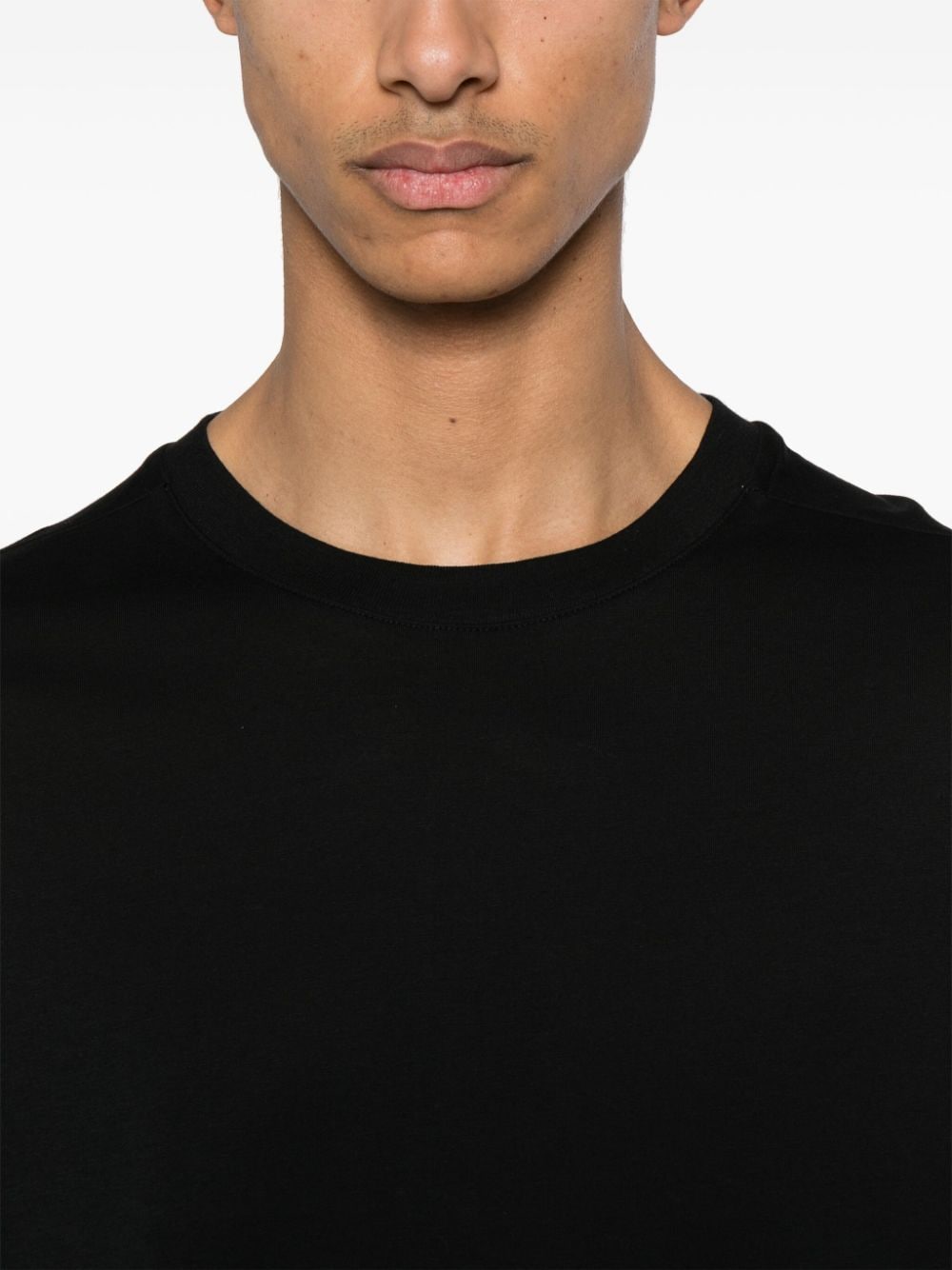 Shop Thom Krom Crew-neck T-shirt In Black