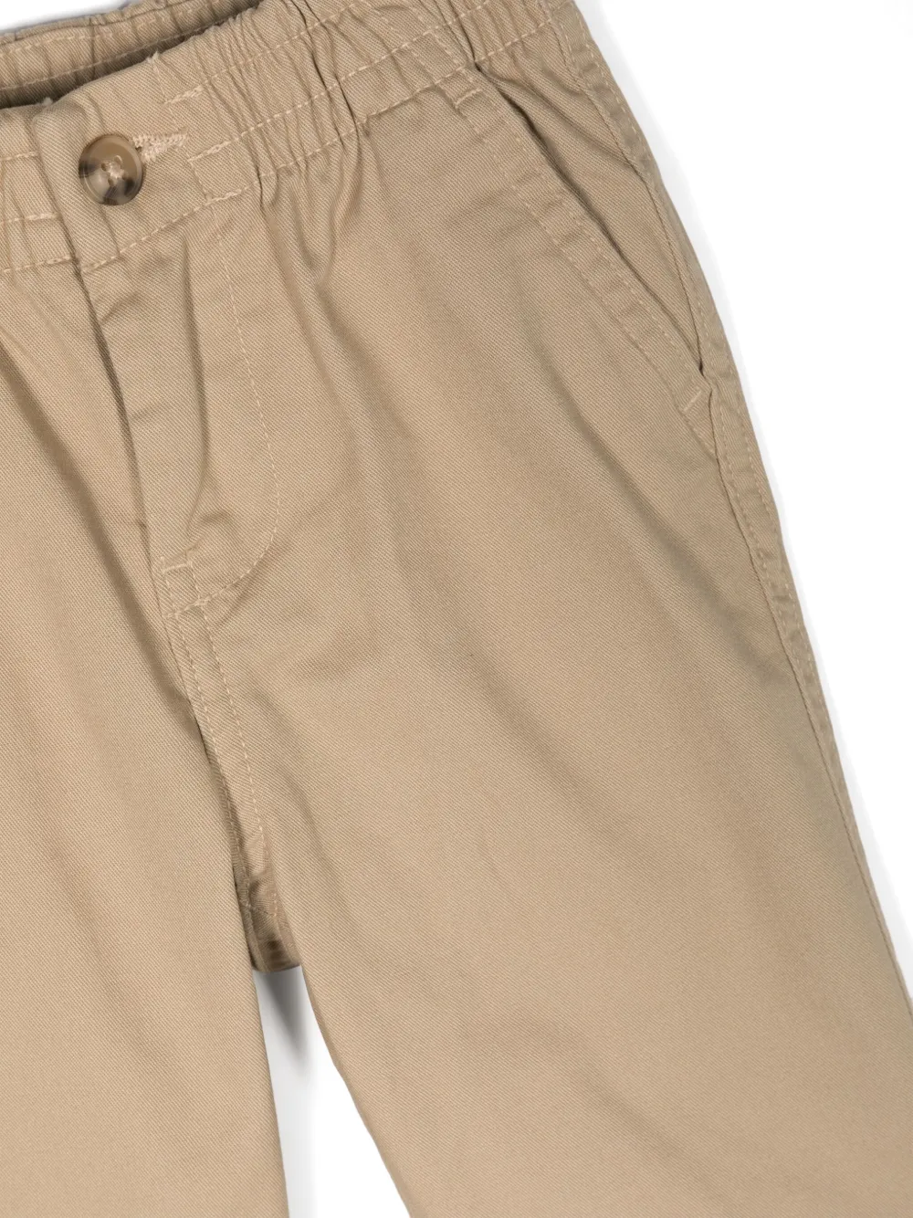 Shop Ralph Lauren Straight-leg Cotton Chinos In Neutrals