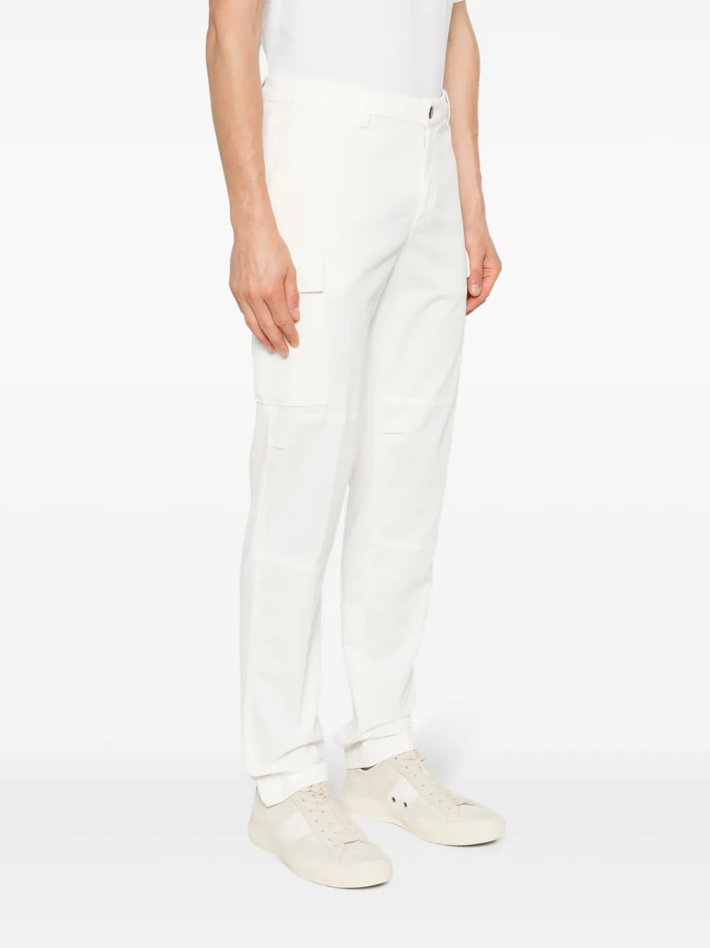 Eleventy Cargo broek Wit