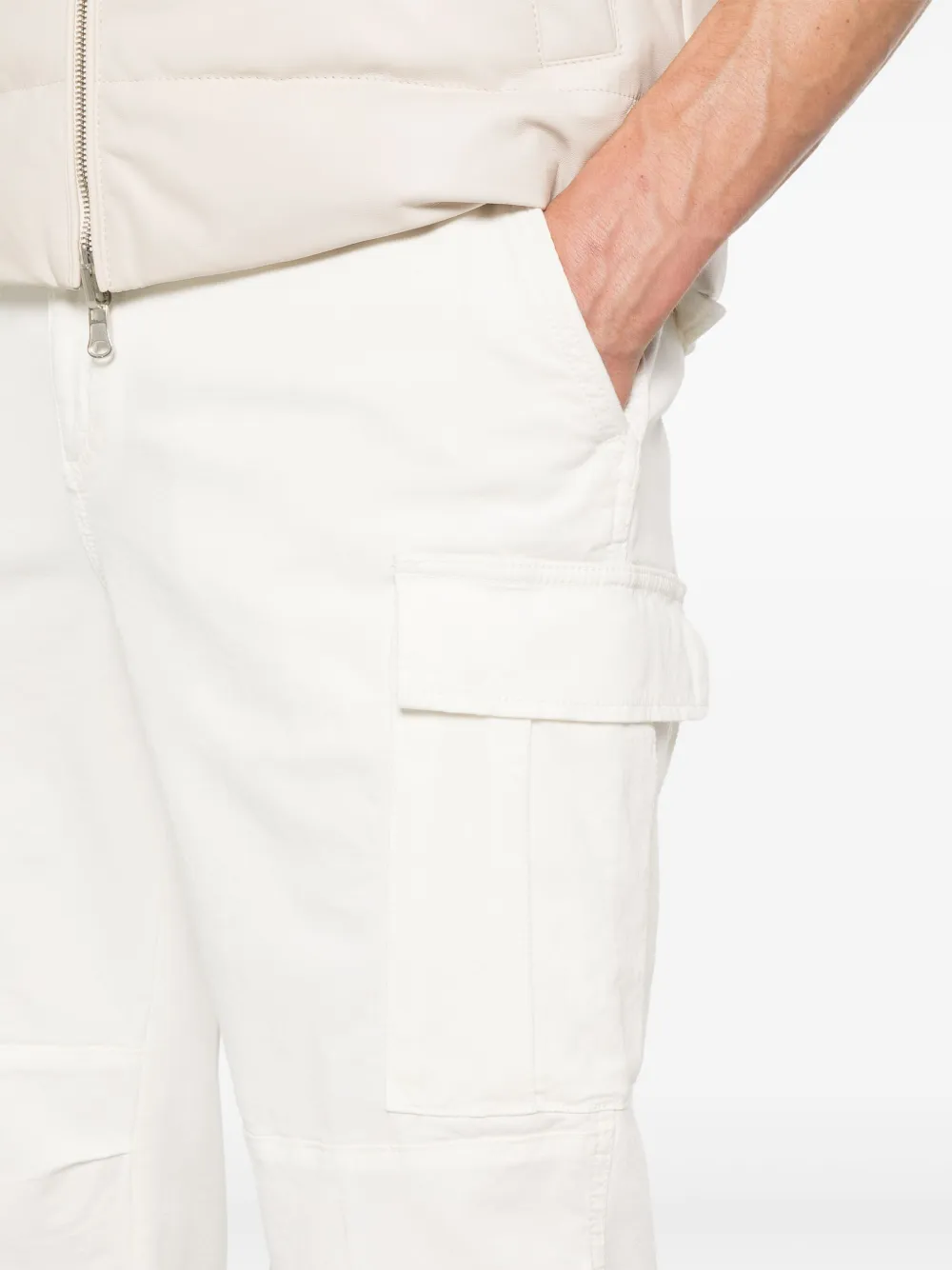 Eleventy Cargo broek Wit