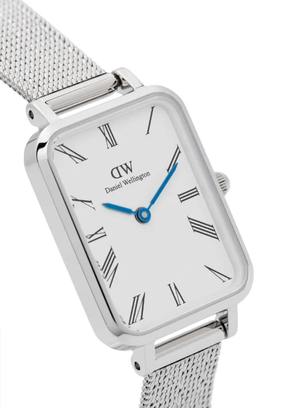 Daniel Wellington Quadro 18mm women stainless steel One Size White