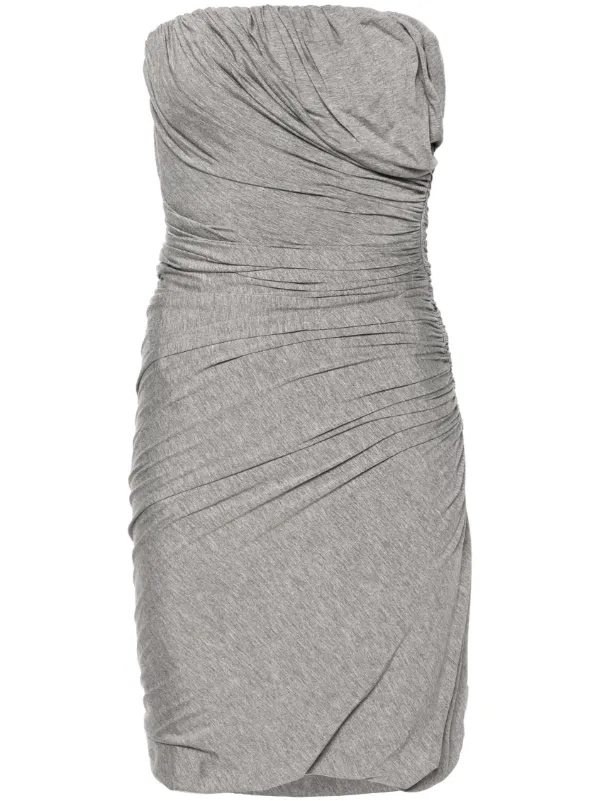 knee length dresses for ladies RUCHED JERSEY MINI DRESS (WOMENS) – HIRSHLEIFERS main image 1