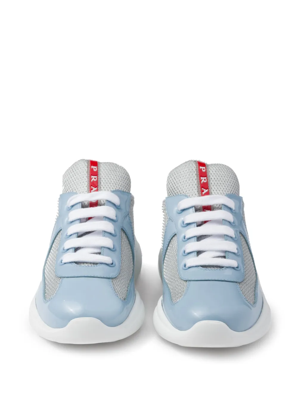 Prada America's Cup panelled sneakers Blue