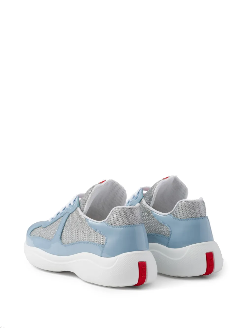 Prada America's Cup panelled sneakers Blue