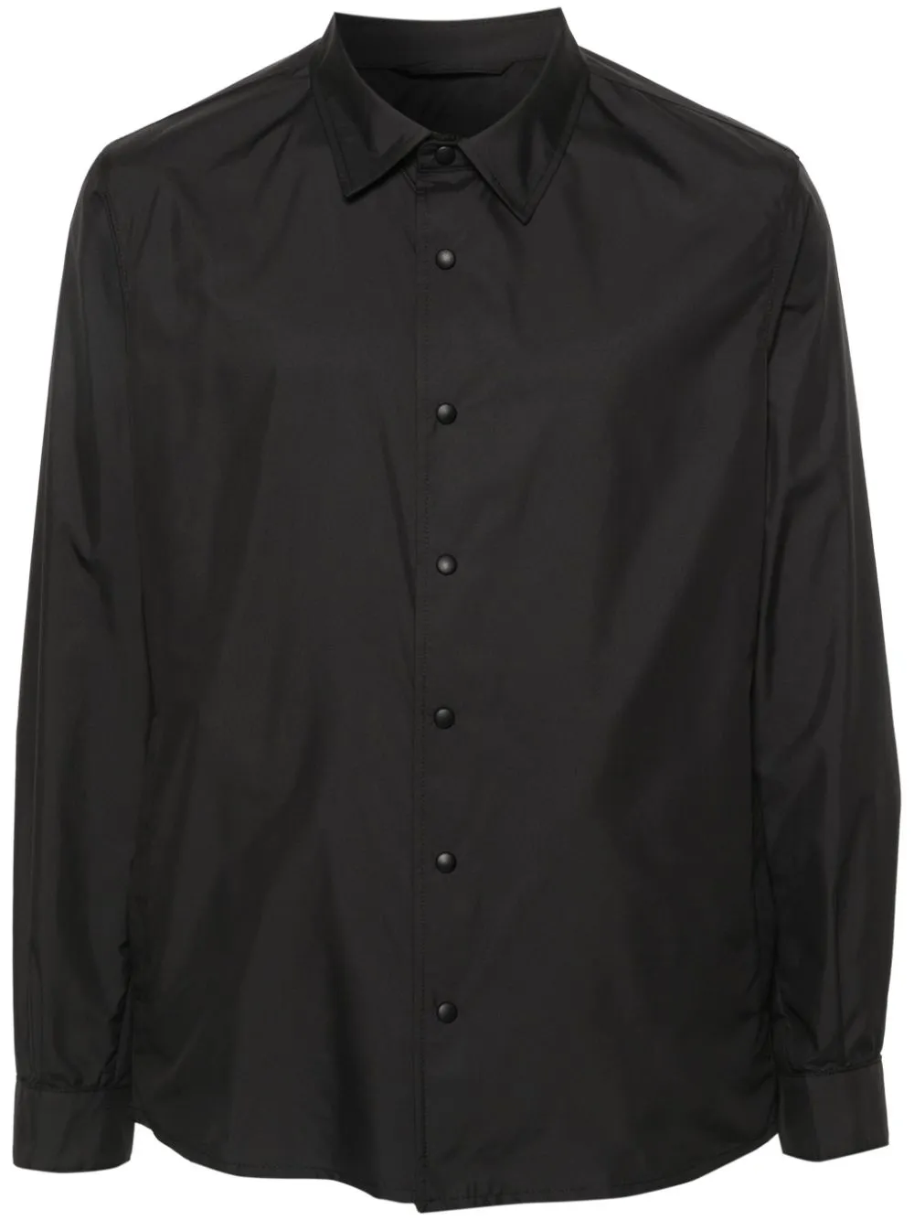 Shop Eraldo Lightweight Shell Shirt In Black