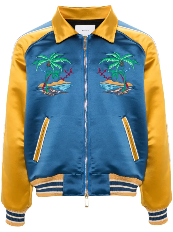 Rhude Souvenir Bomber Jacket M ルード ジャケット 22898096_52996809_600.jpg