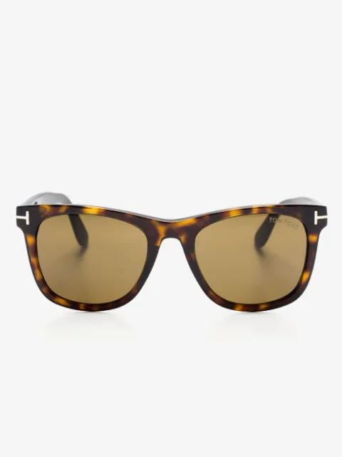 TOM FORD Eyewear tortoiseshell square-frame sunglasses