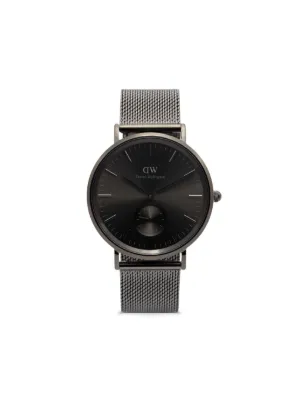 Daniel Wellington Classic Piano Link Onyx Unitone 40mm | Black