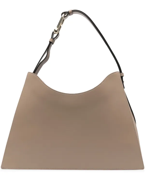 Cheapest Furla brown leather medium hobo bag