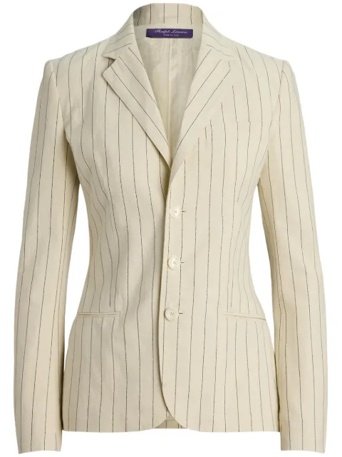 Ralph Lauren Collection Skye pinstripe-print blazer