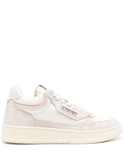 Autry Open Mid leather sneakers