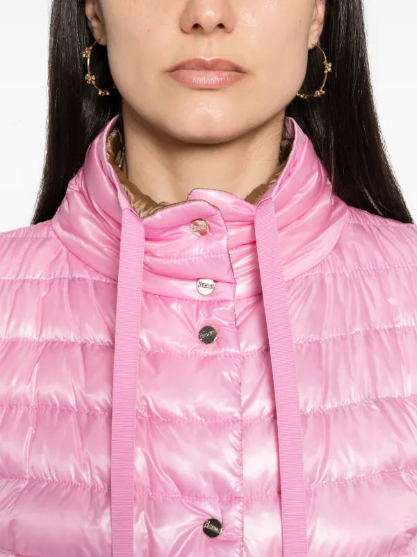 Herno リバーシブル パデッドベスト | ピンク | FARFETCH JP