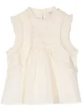 Sea Cole ruffled blouse - White