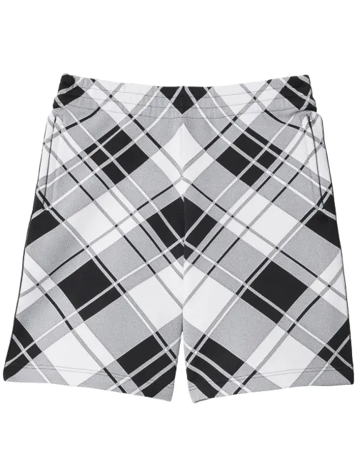 Burberry short à carreaux - Gris - Burberry - Modalova