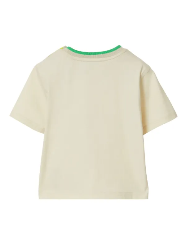 Burberry t shirt kids green sales