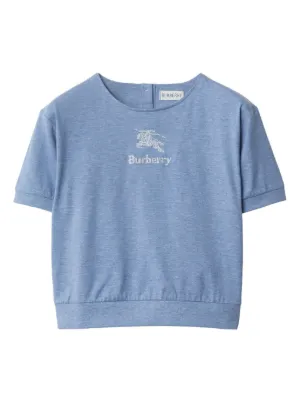 Burberry バーバリー Tシャツ 半袖 クルーネック ロゴ キッズ (Burberry/キッズ用トップス) 8064569  8064570【BUYMA】