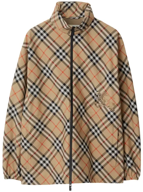 Burberry Vintage Check-print twill jacket