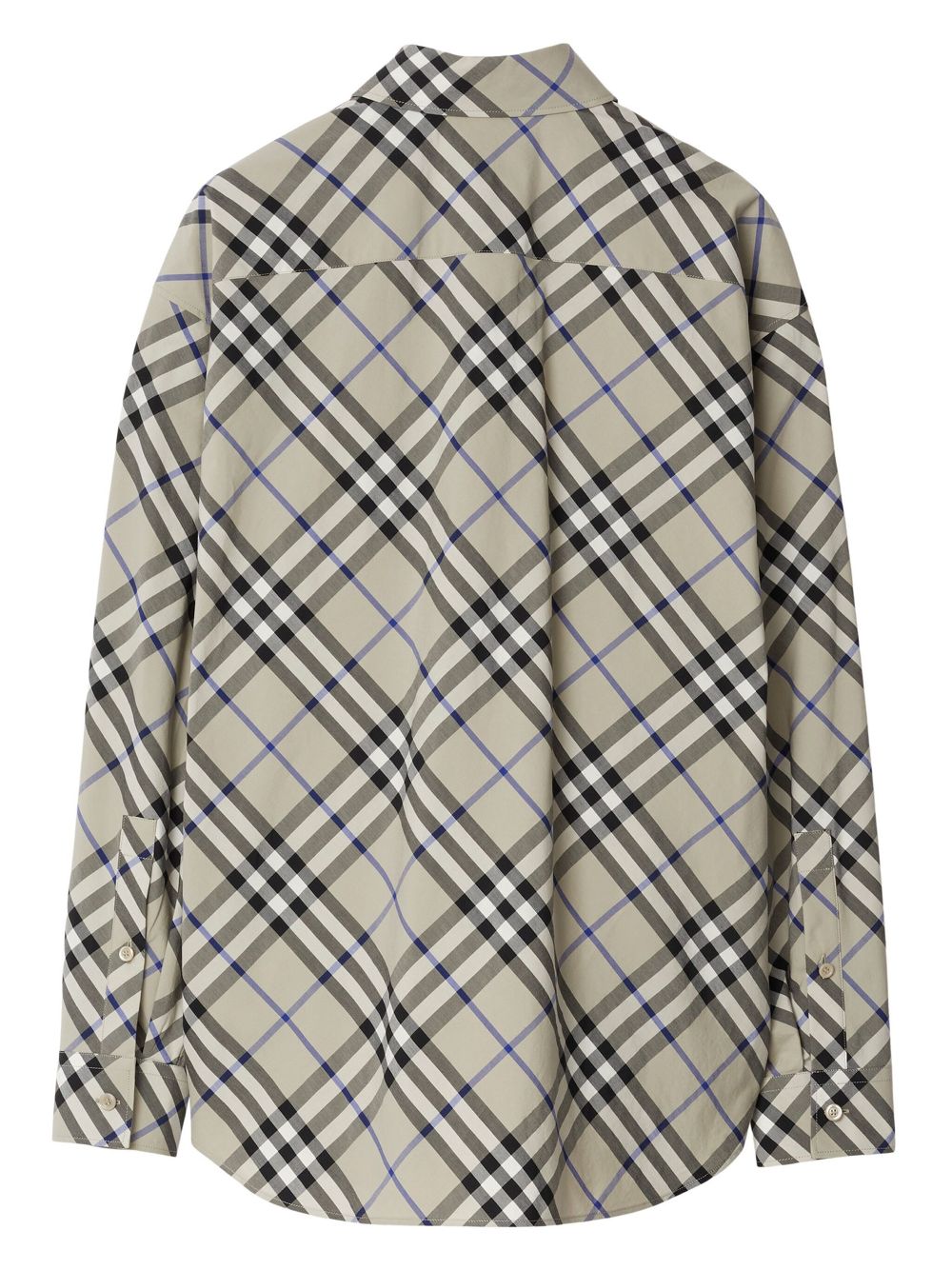 Burberry checked cotton shirt Women