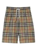 Burberry Kids Vintage Check-pattern shorts - Neutrals