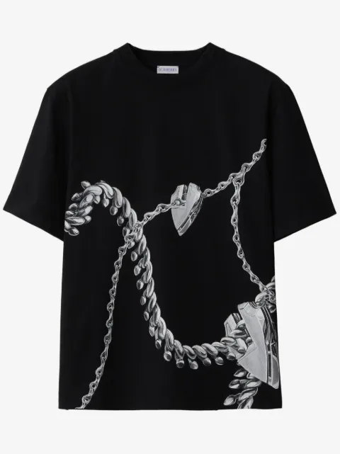 Burberry t-shirt Shield Hardware en coton