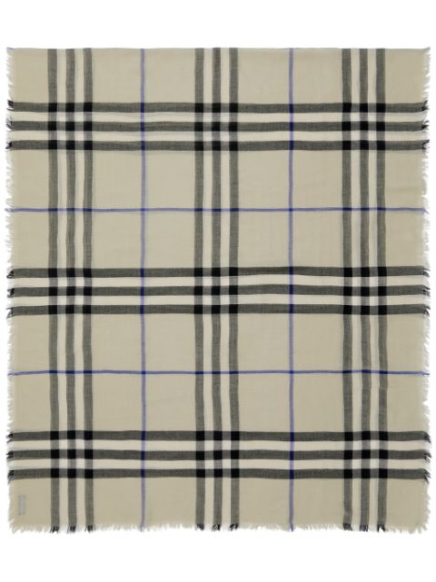 Burberry Vintage Check wool scarf Women