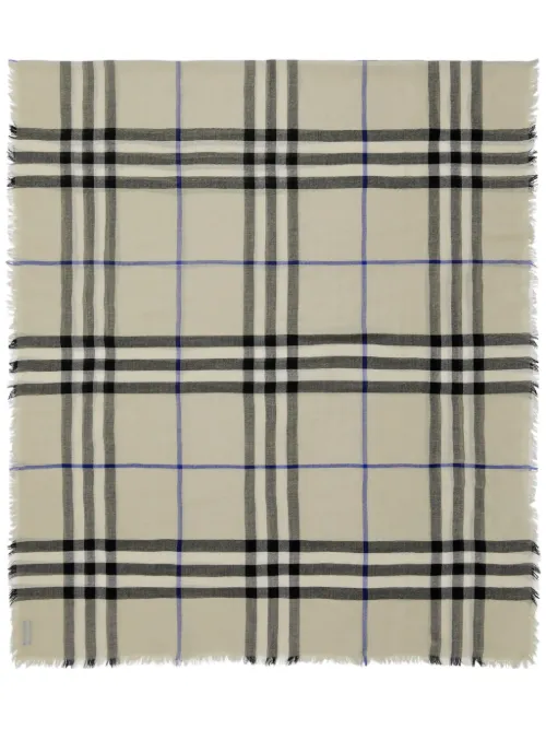 Écharpe en laine à motif Vintage Check - Burberry - Modalova