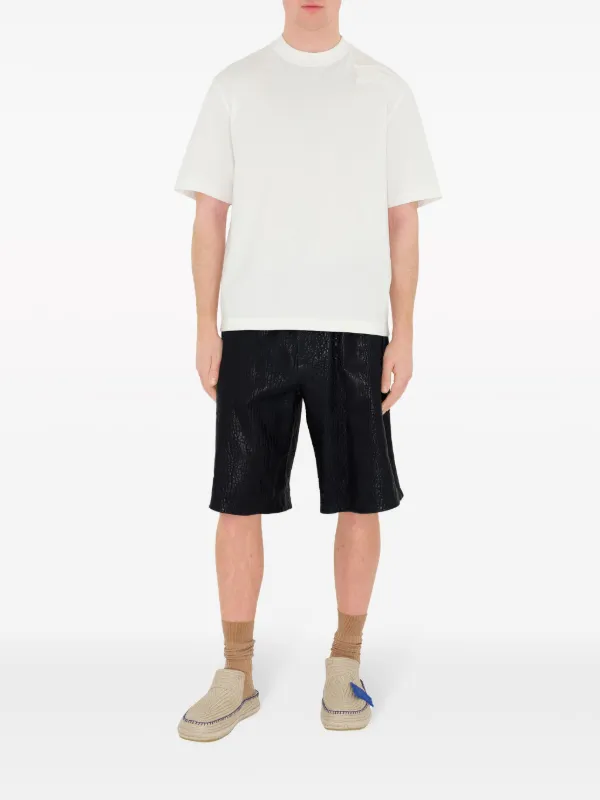 Burberry Equestrian Knight Cotton T-shirt | White | FARFETCH